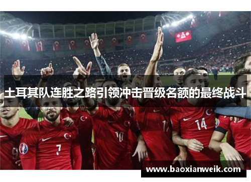 土耳其队连胜之路引领冲击晋级名额的最终战斗
